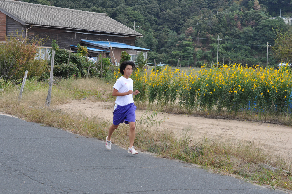 橘小・中学校マラソン大会