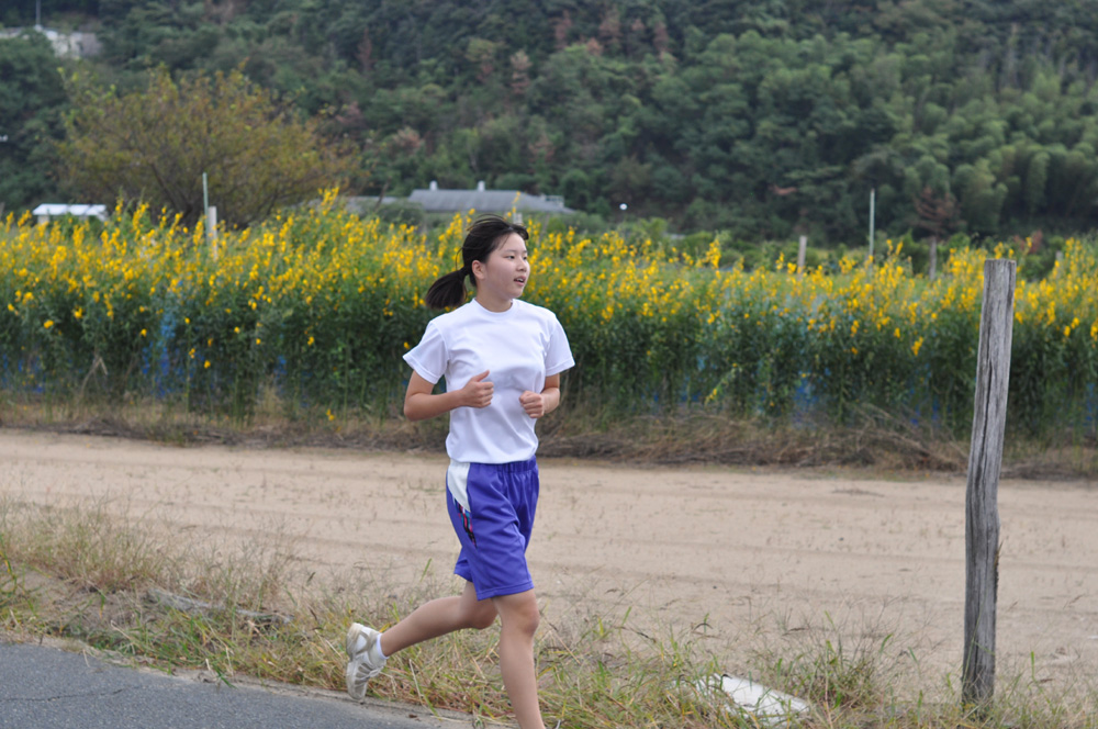 橘小・中学校マラソン大会