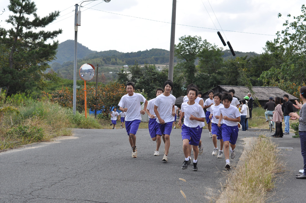 橘小・中学校マラソン大会