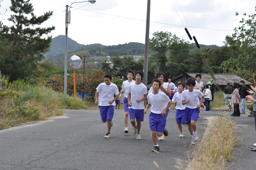 橘小・中学校マラソン大会