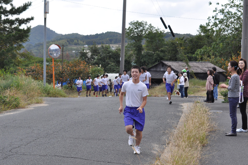 橘小・中学校マラソン大会