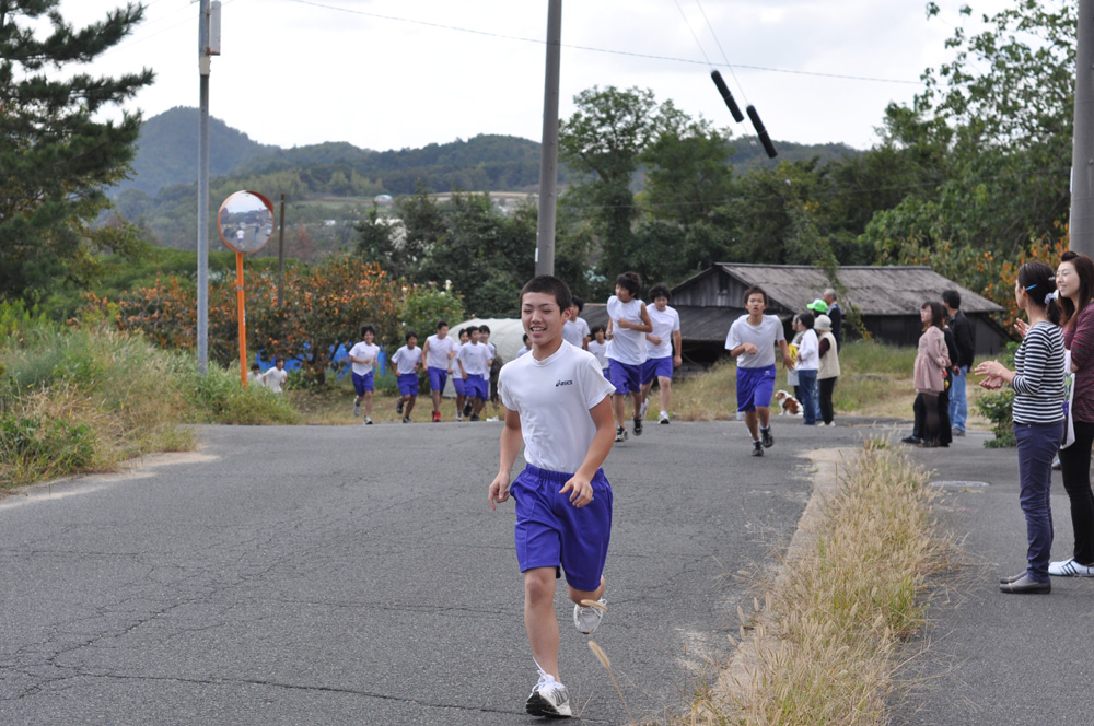 橘小・中学校マラソン大会