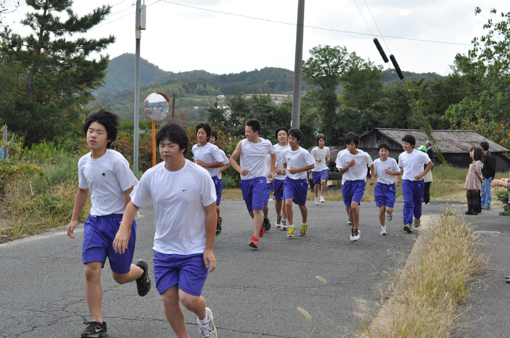 橘小・中学校マラソン大会