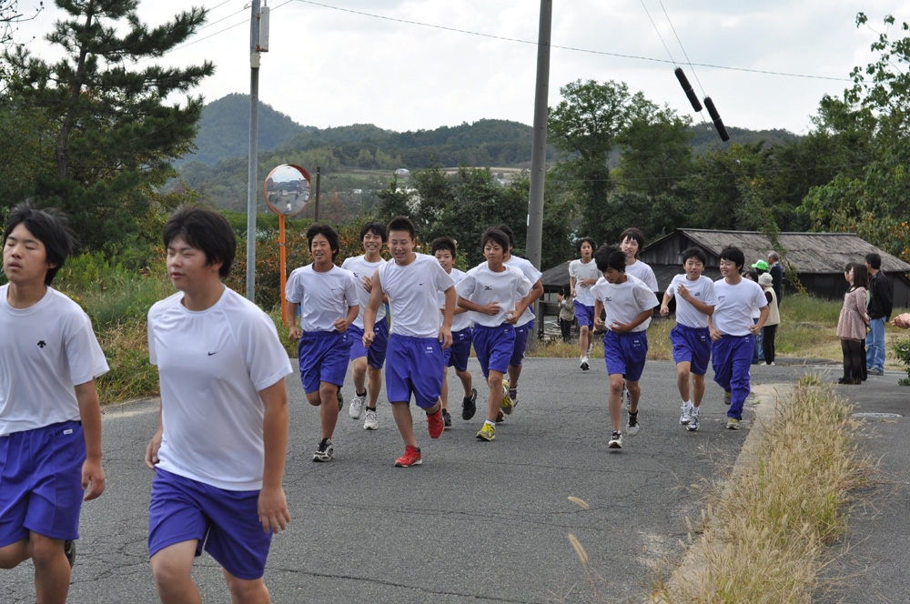 橘小・中学校マラソン大会