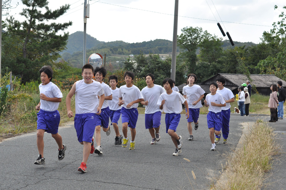 橘小・中学校マラソン大会