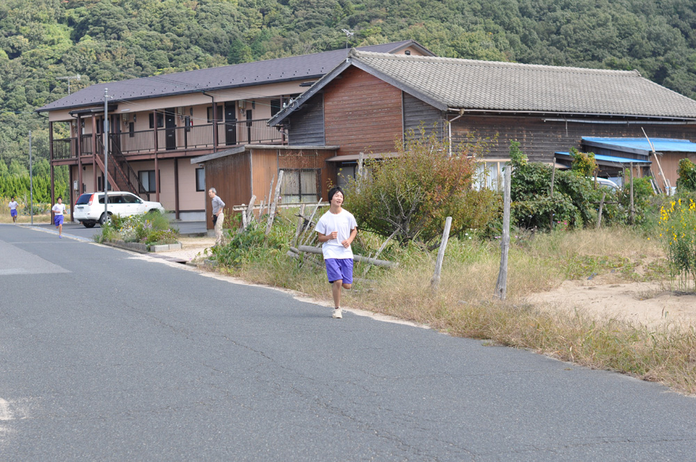 橘小・中学校マラソン大会