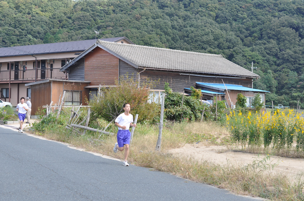 橘小・中学校マラソン大会