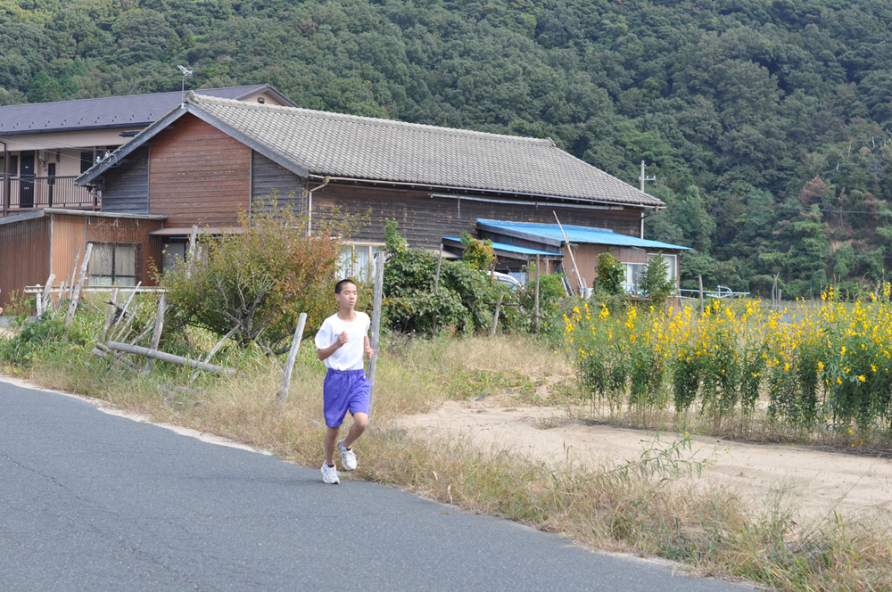 橘小・中学校マラソン大会