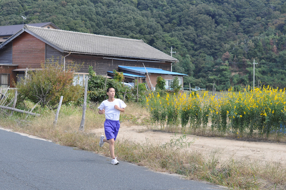 橘小・中学校マラソン大会