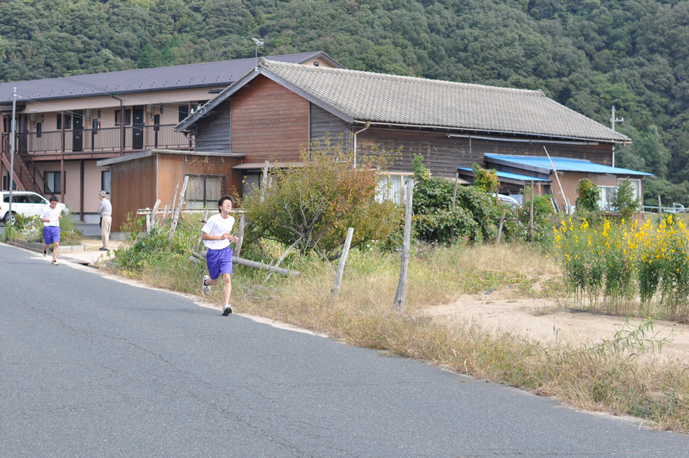 橘小・中学校マラソン大会
