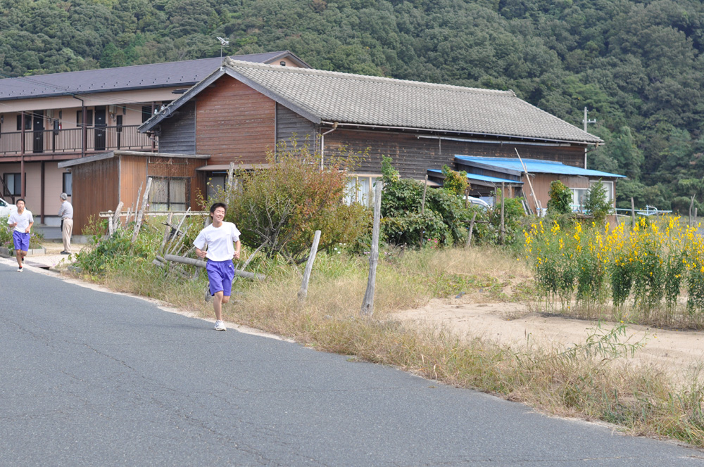 橘小・中学校マラソン大会