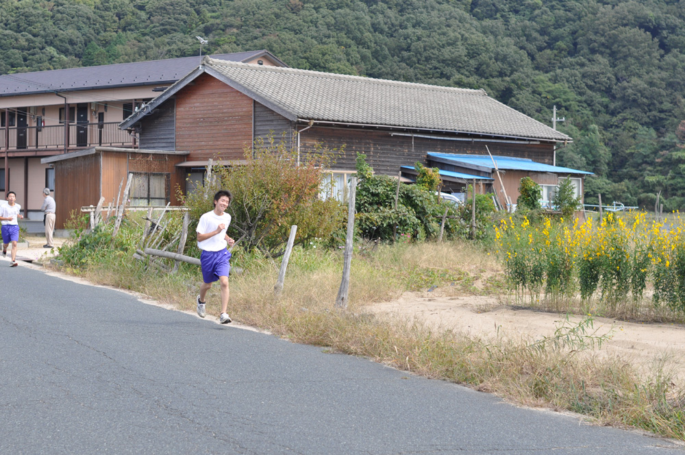 橘小・中学校マラソン大会