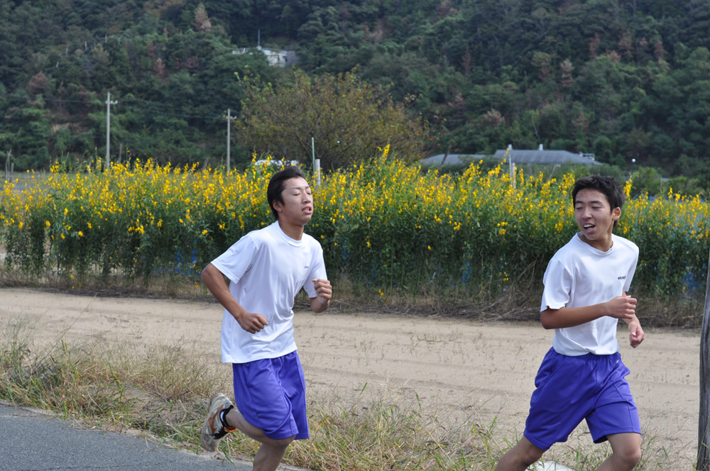 橘小・中学校マラソン大会
