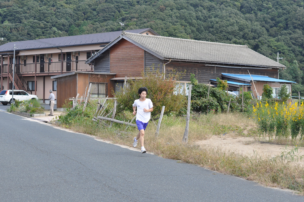 橘小・中学校マラソン大会