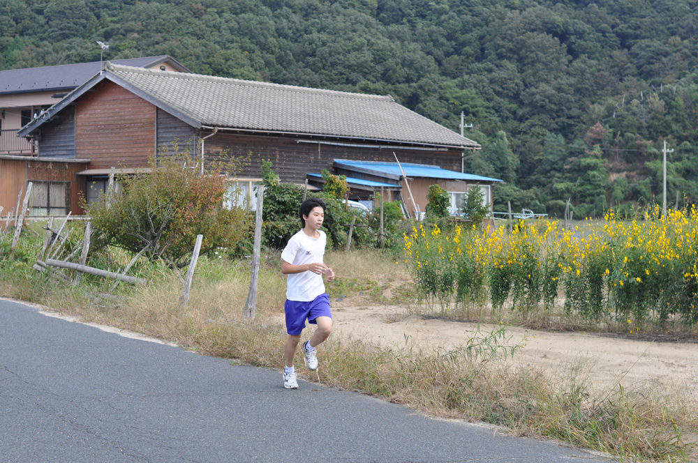 橘小・中学校マラソン大会