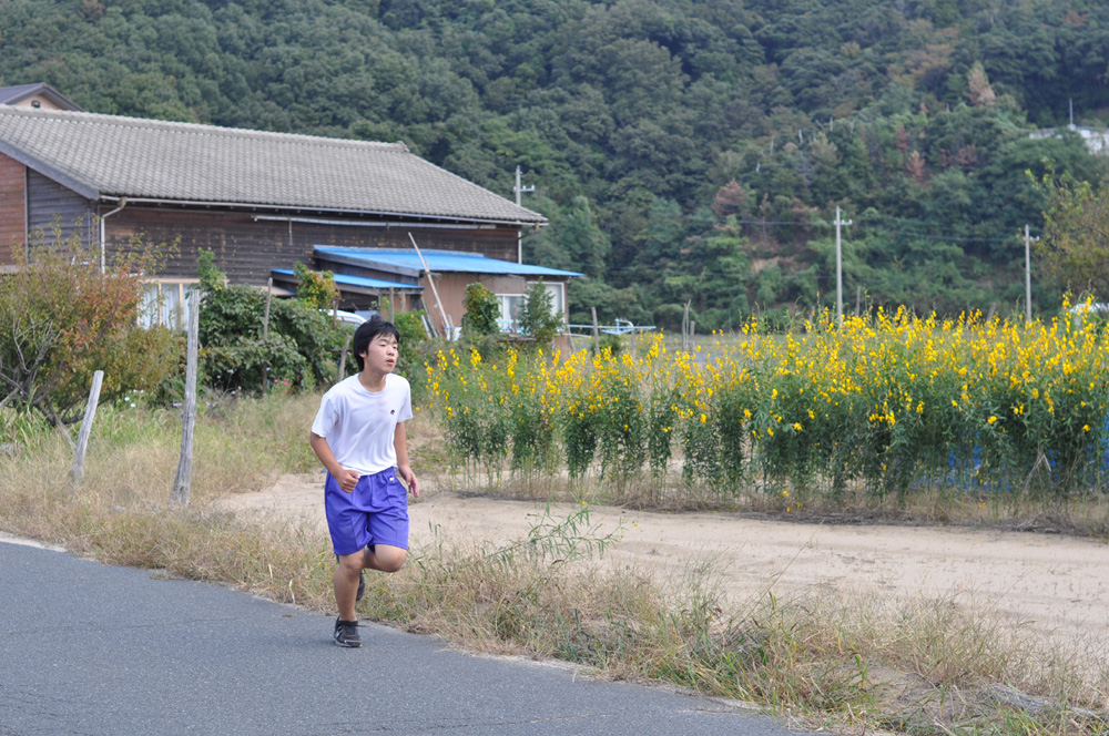橘小・中学校マラソン大会