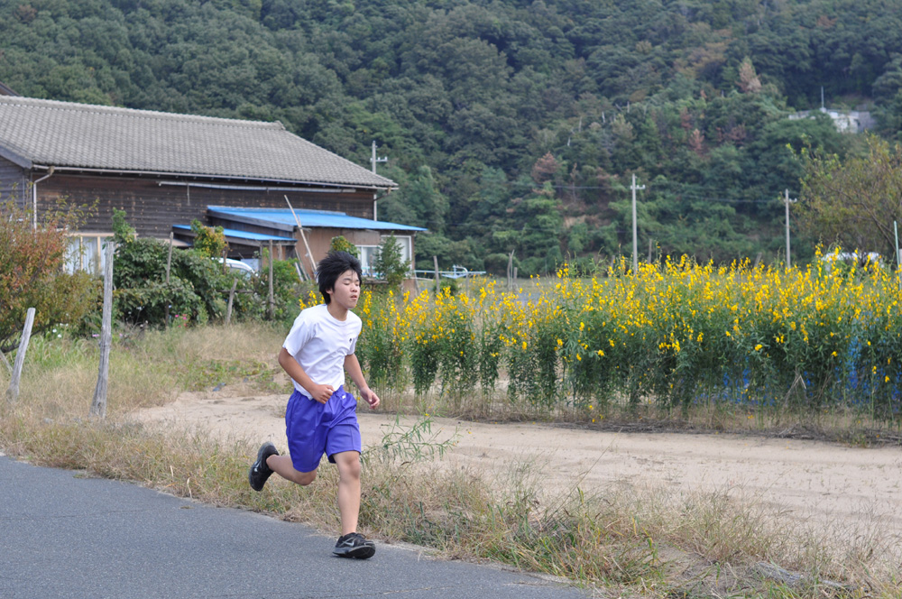 橘小・中学校マラソン大会