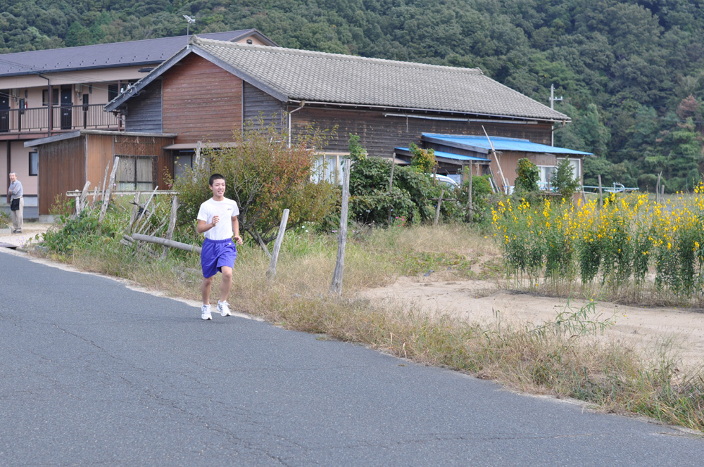 橘小・中学校マラソン大会