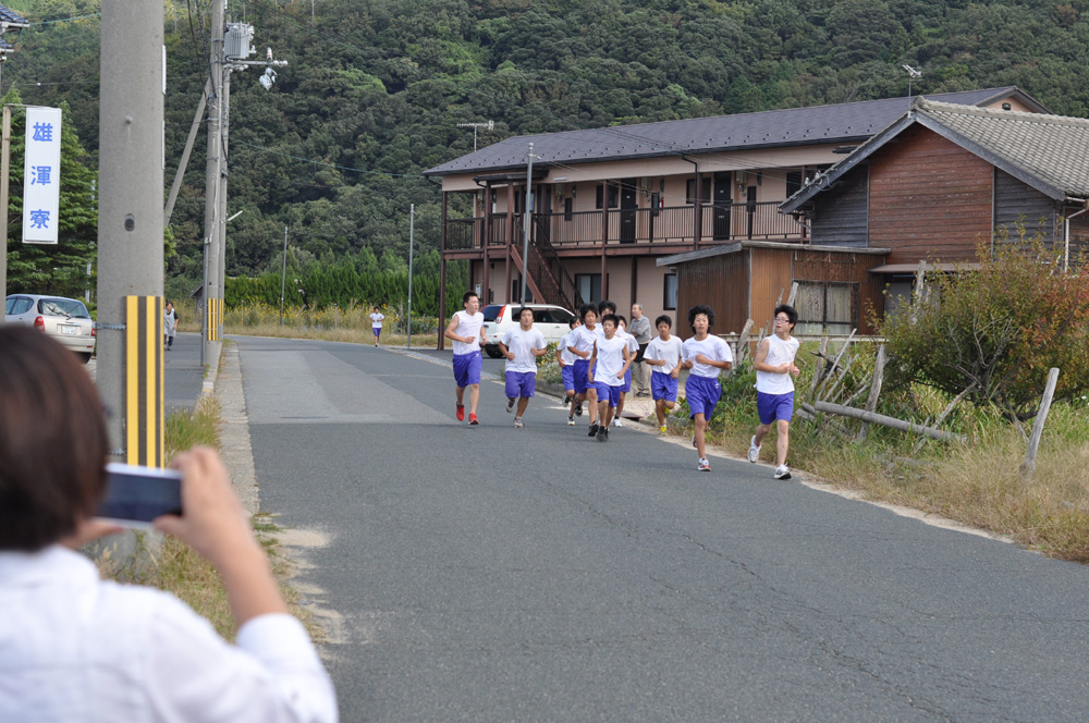 橘小・中学校マラソン大会