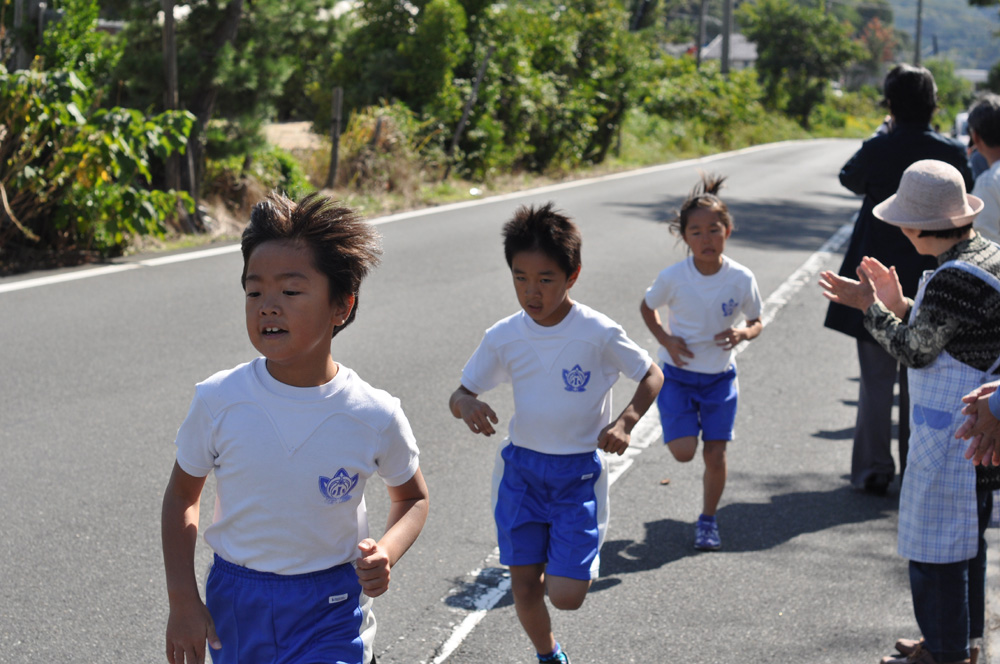 橘小・中学校マラソン大会