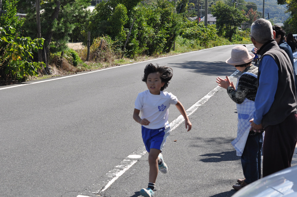 橘小・中学校マラソン大会