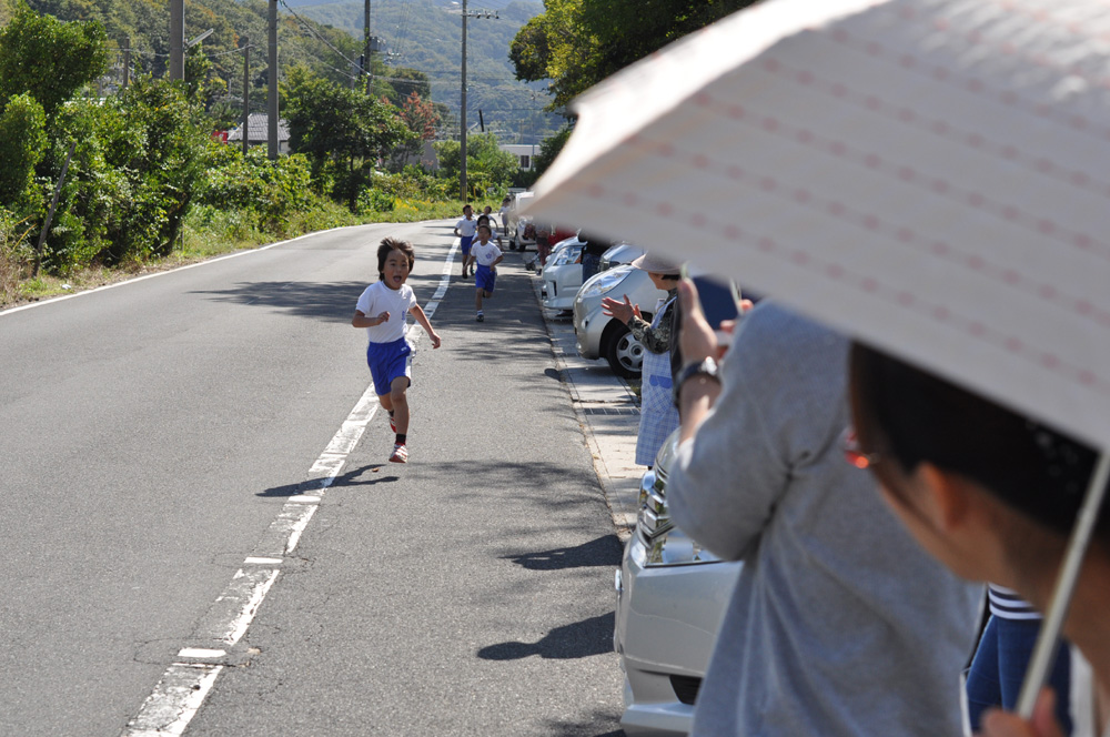 橘小・中学校マラソン大会