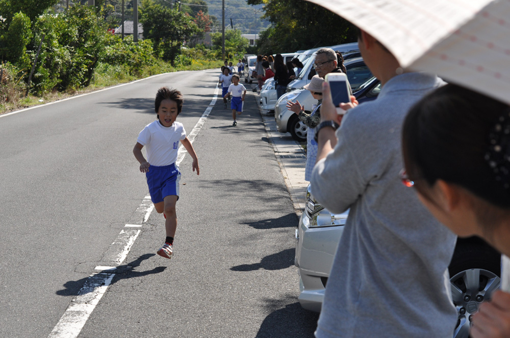 橘小・中学校マラソン大会
