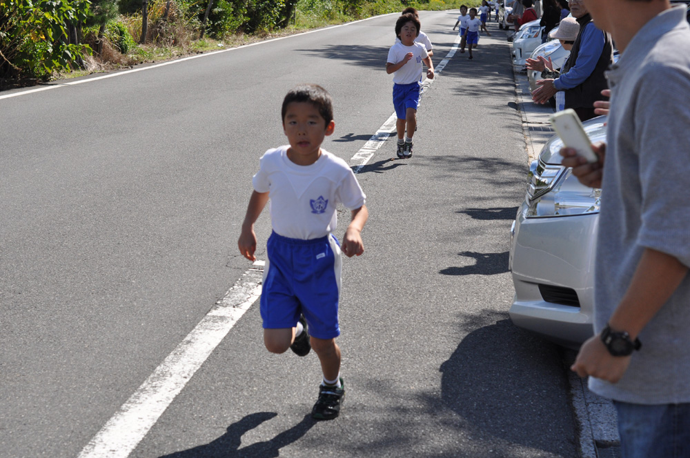 橘小・中学校マラソン大会