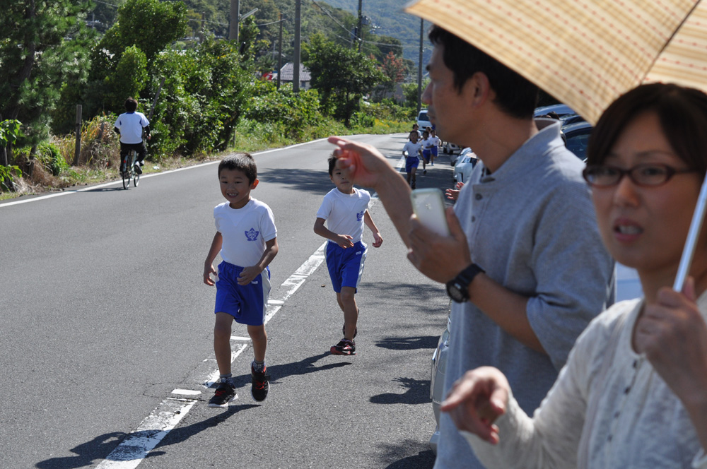 橘小・中学校マラソン大会