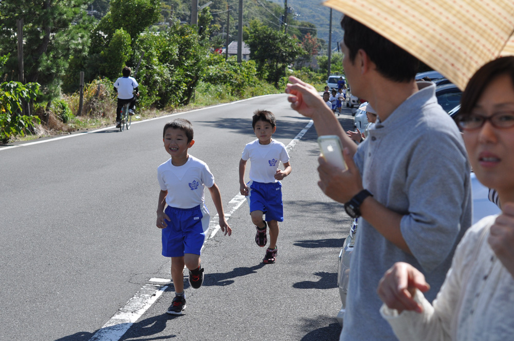 橘小・中学校マラソン大会
