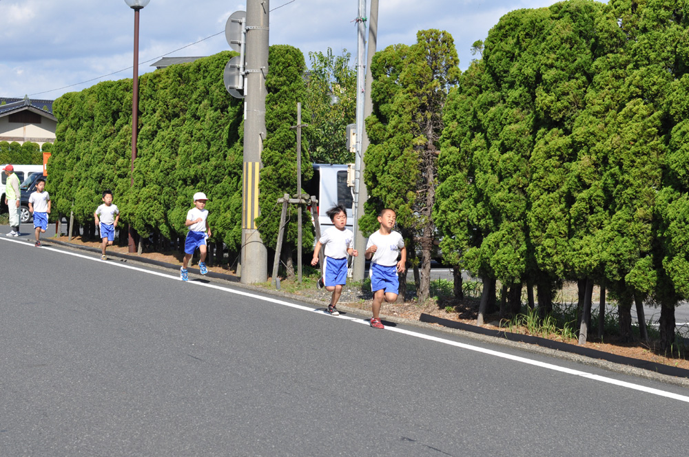 橘小・中学校マラソン大会