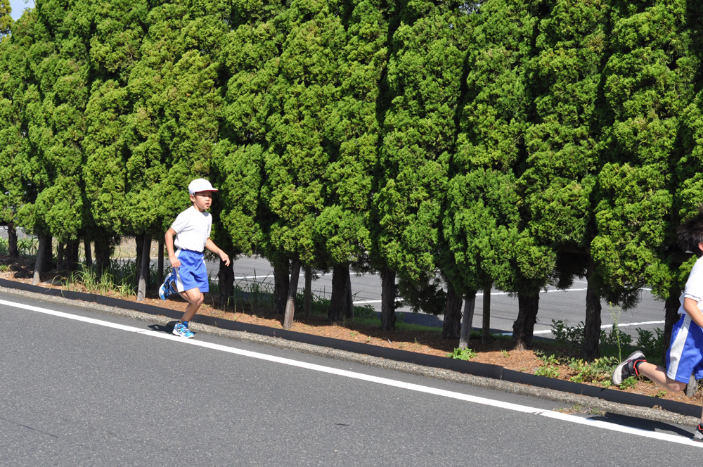 橘小・中学校マラソン大会