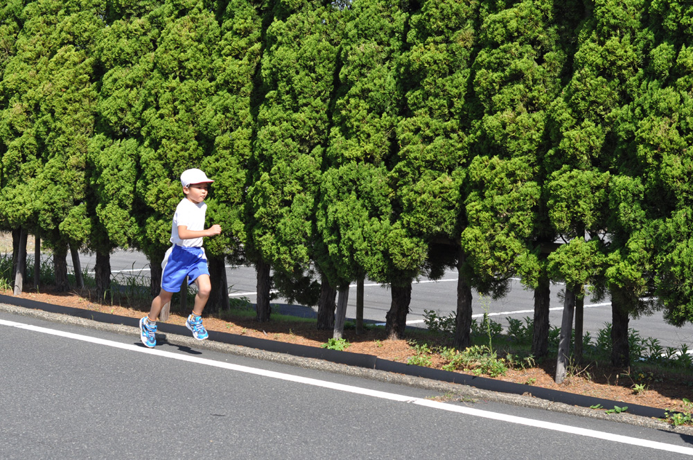 橘小・中学校マラソン大会
