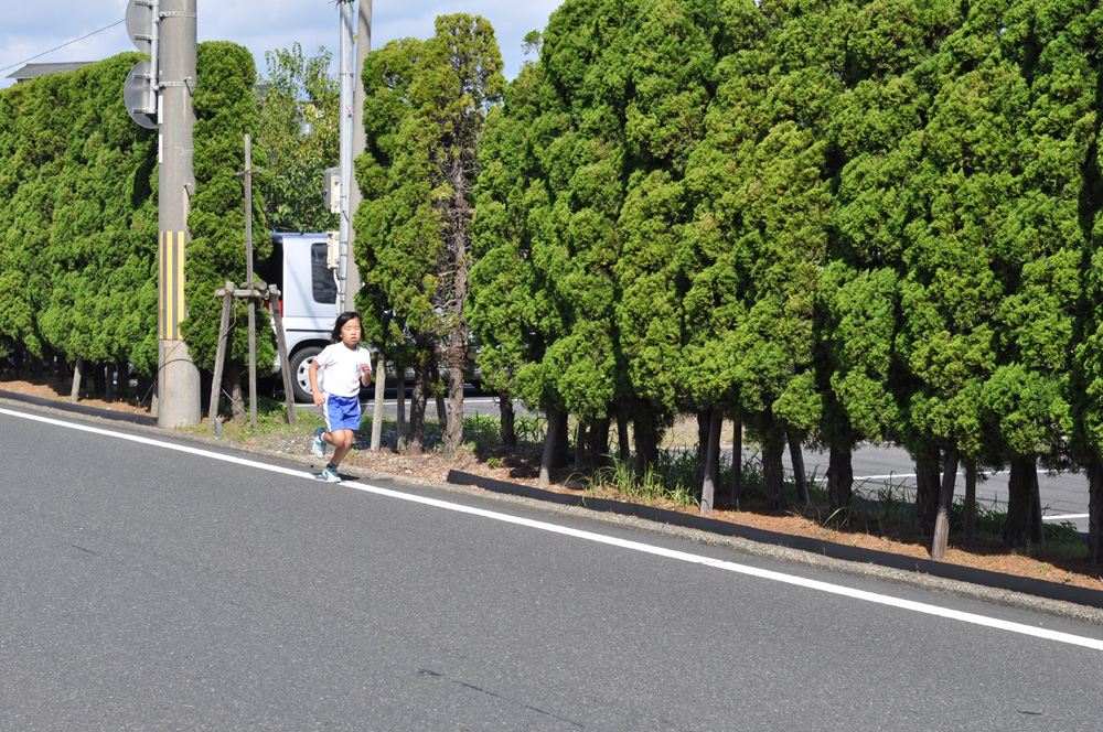 橘小・中学校マラソン大会