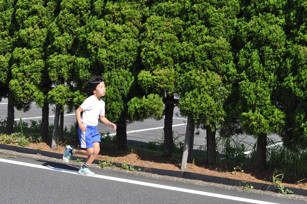 橘小・中学校マラソン大会