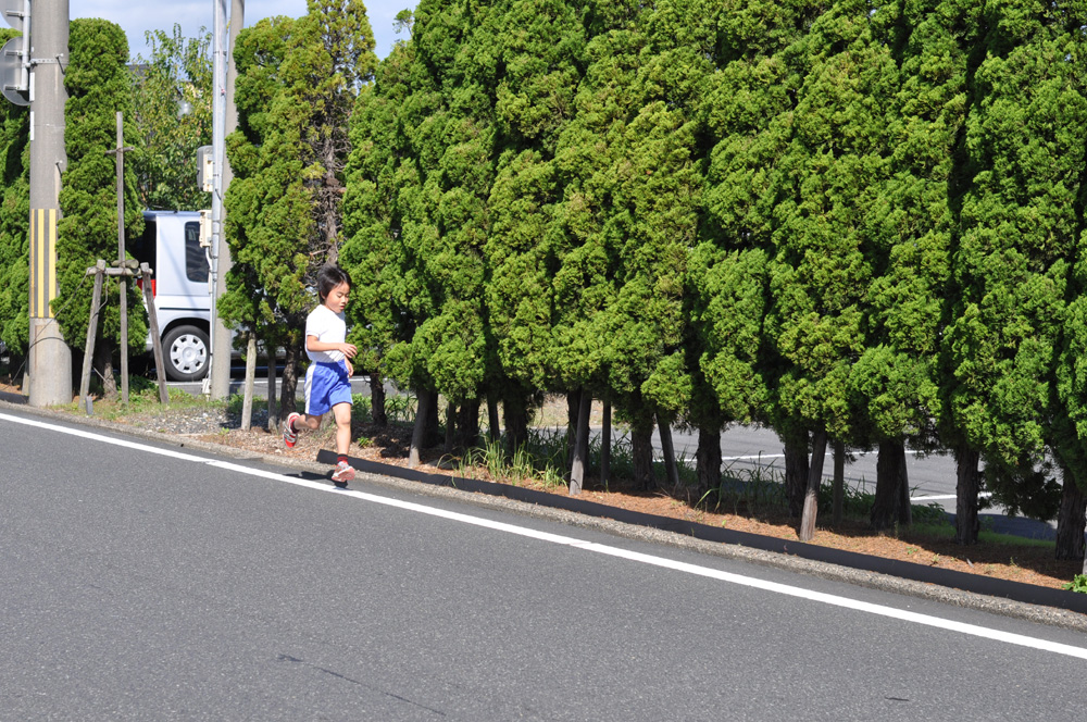 橘小・中学校マラソン大会