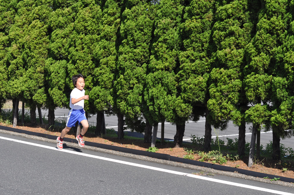 橘小・中学校マラソン大会