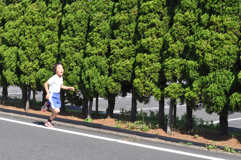 橘小・中学校マラソン大会
