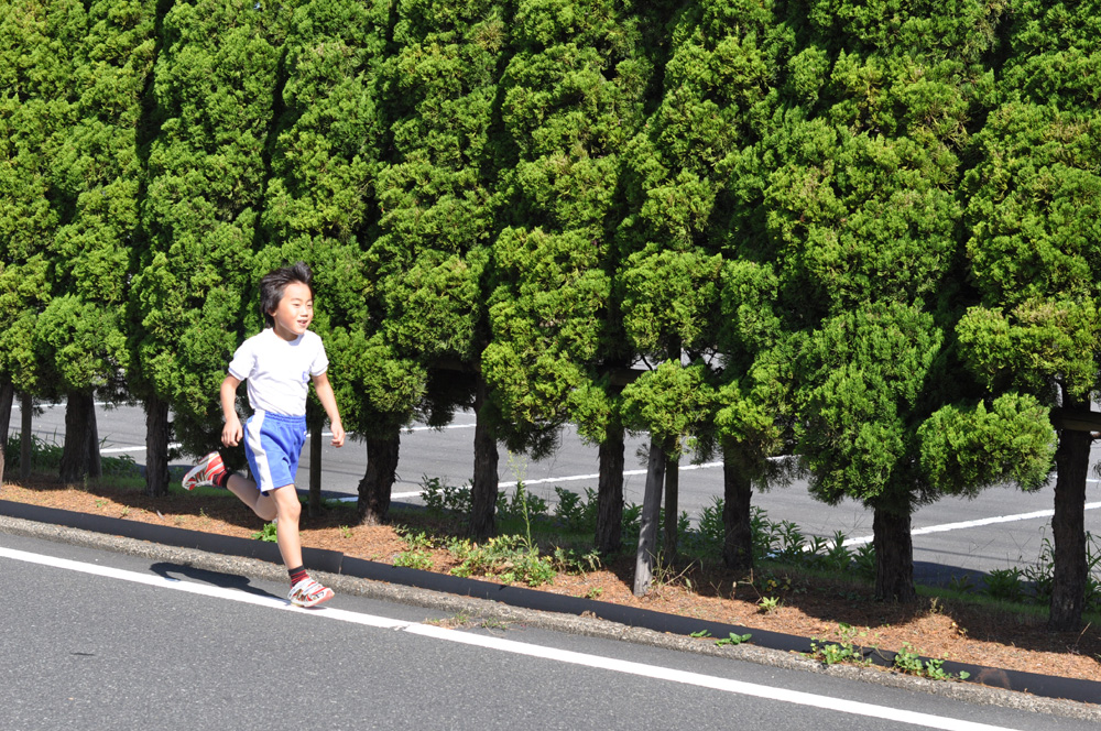 橘小・中学校マラソン大会