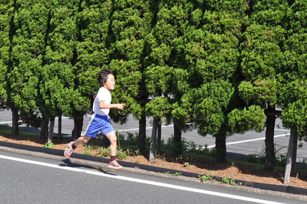 橘小・中学校マラソン大会