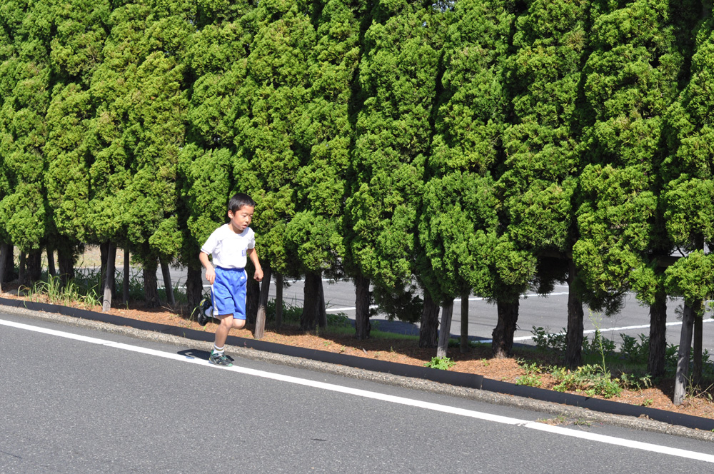橘小・中学校マラソン大会