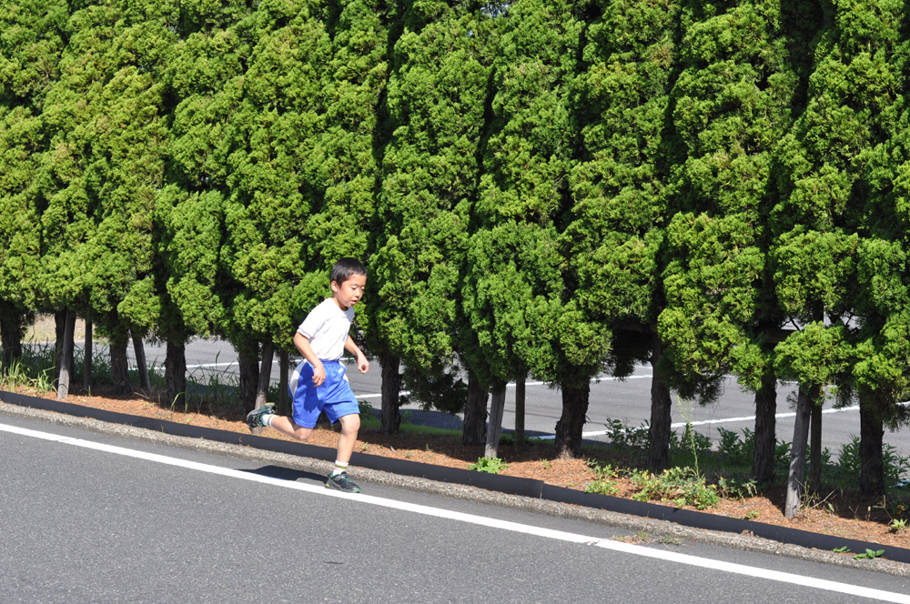 橘小・中学校マラソン大会