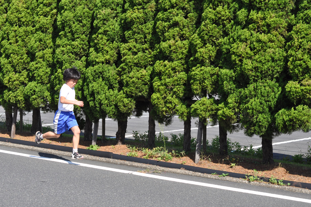 橘小・中学校マラソン大会