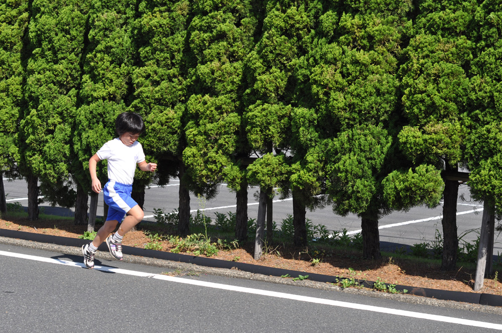橘小・中学校マラソン大会