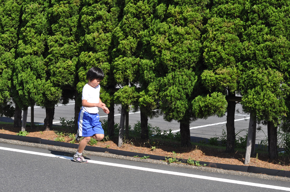 橘小・中学校マラソン大会
