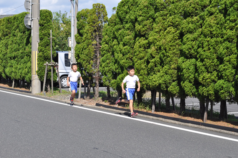 橘小・中学校マラソン大会
