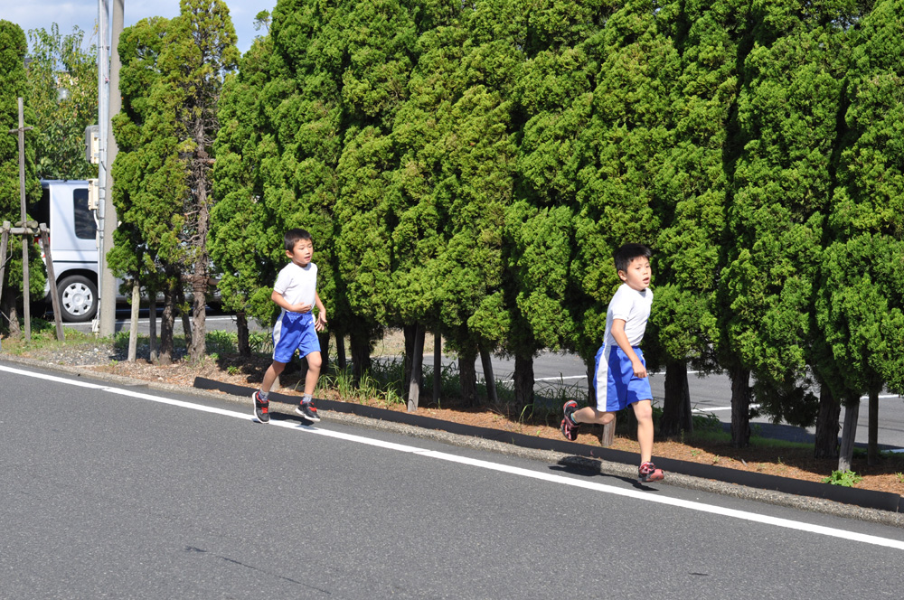 橘小・中学校マラソン大会