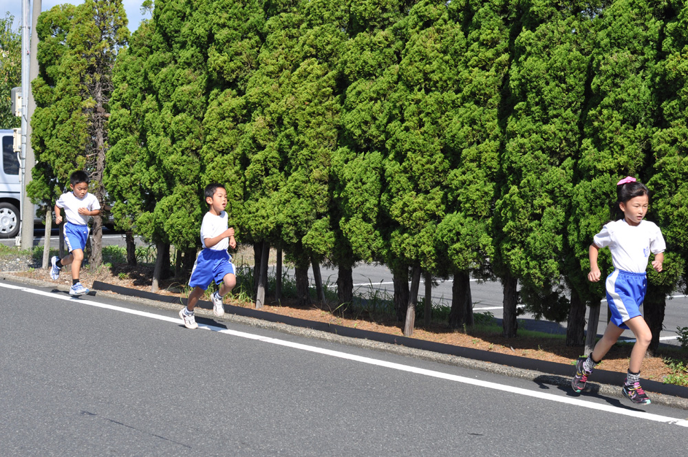 橘小・中学校マラソン大会