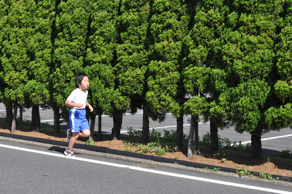橘小・中学校マラソン大会