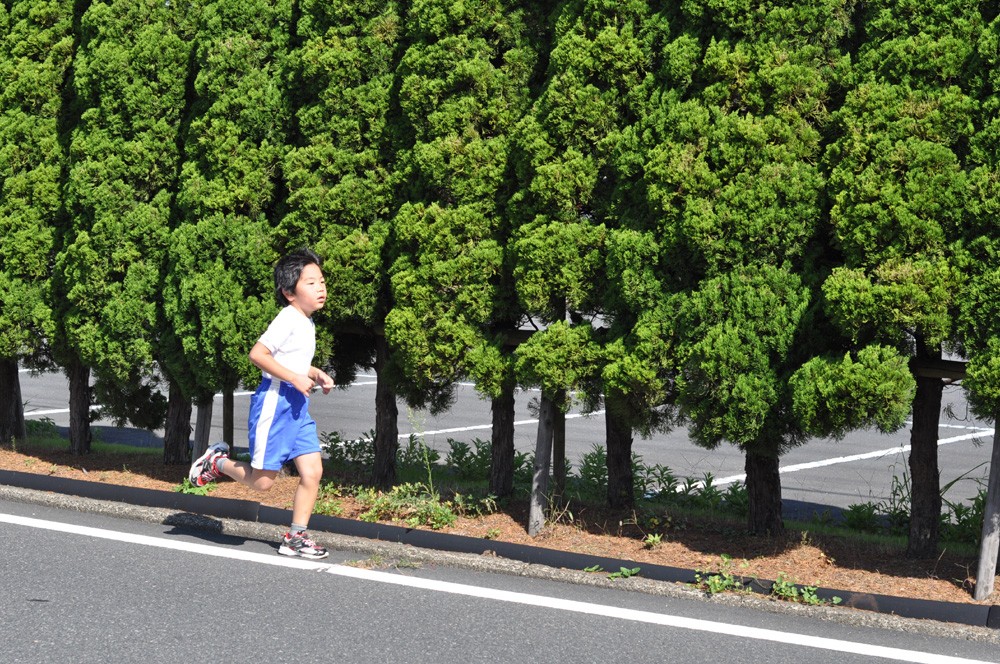 橘小・中学校マラソン大会